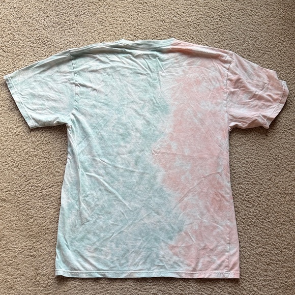 Vans Men's Pastel Tie-Dye T-Shirt - Pink and Teal - Picture 4 of 5